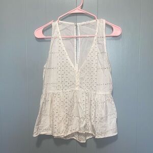 Melrose and Market White Tank Top